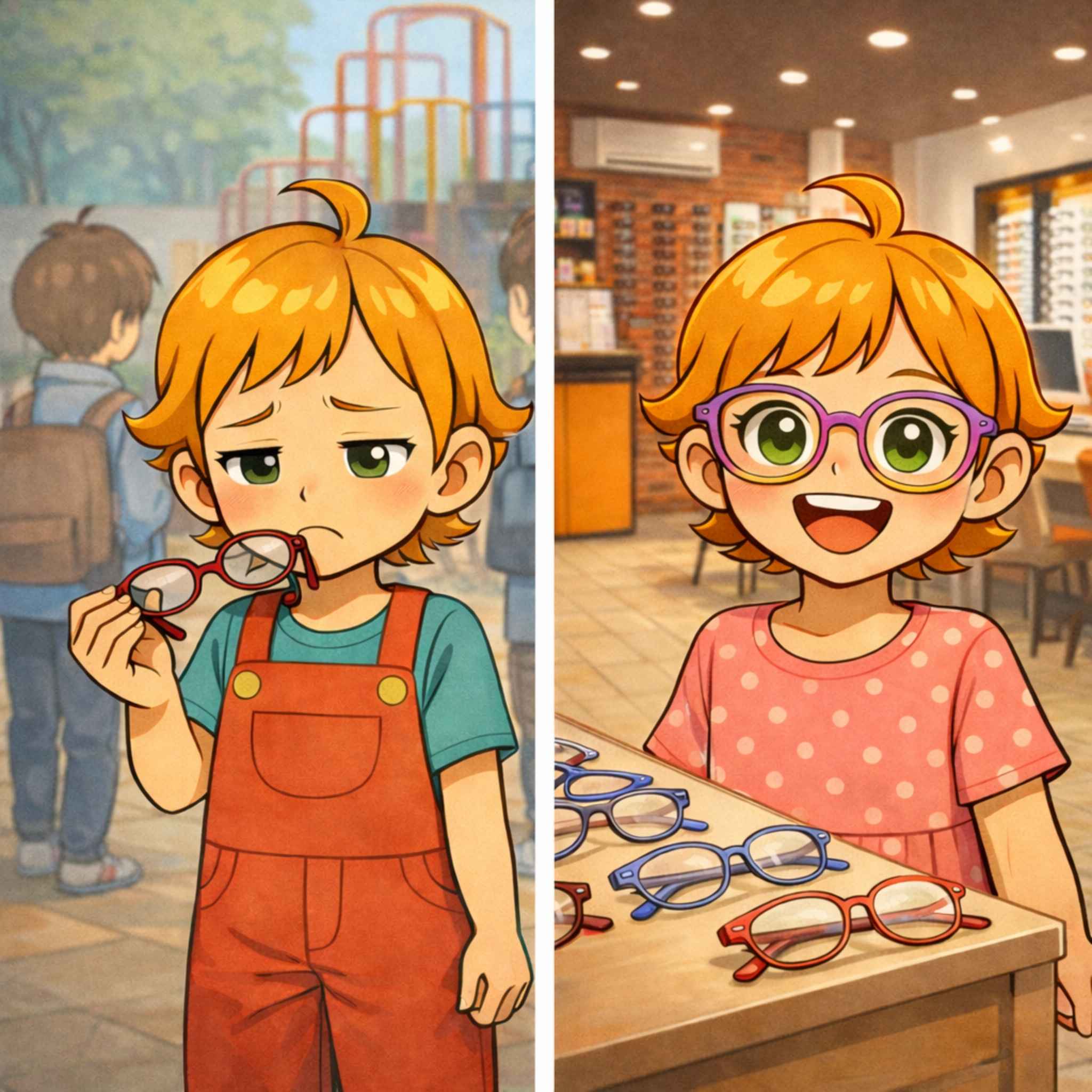 changement de style lunettes enfant offre lunettes enfant